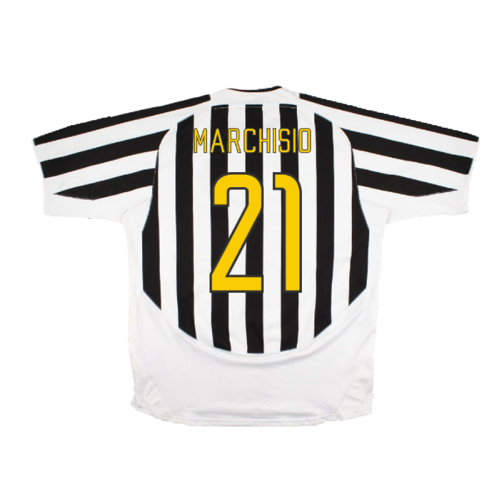 Juventus 2003-04 Home Shirt (XXL) (Excellent) (Marchisio 21)_1