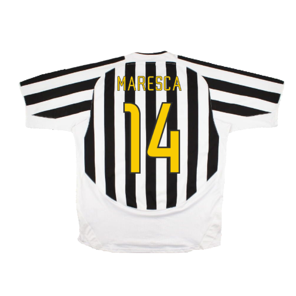 Juventus 2003/2004 Home Shirt (Excellent) (Maresca 14)_1