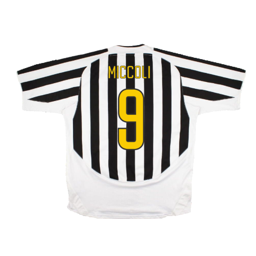 Juventus 2003/2004 Home Shirt (Excellent) (Miccoli 9)_1