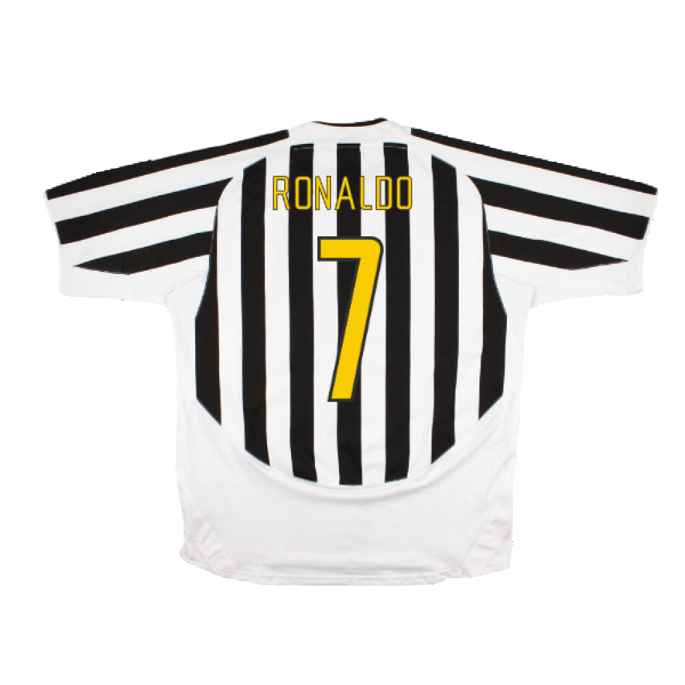 Juventus 2003-04 Home Shirt (XXL) (Excellent) (Ronaldo  7)_1