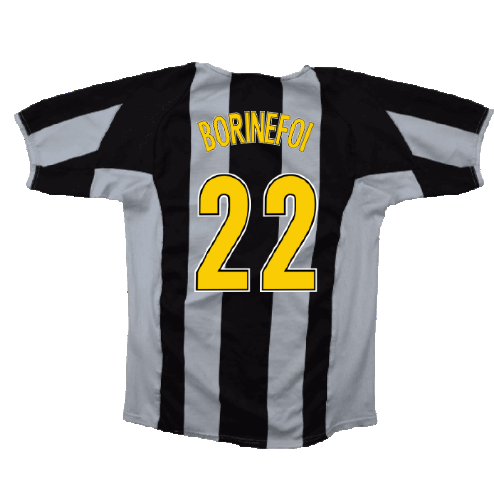 Juventus 2004-05 Home Shirt (XL) (Good) (Borinefoi 22)_1