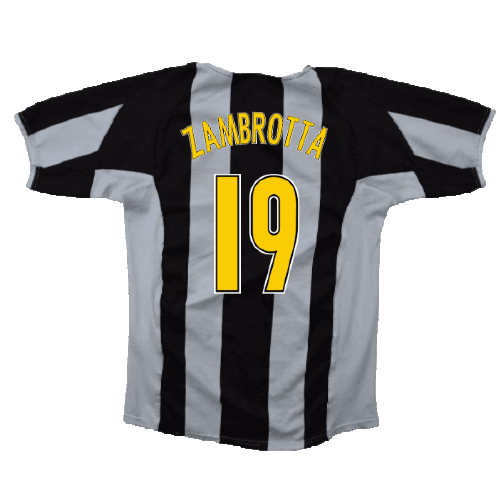 Juventus 2004-05 Home Shirt (XL) (Good) (Zambrotta 19)_1