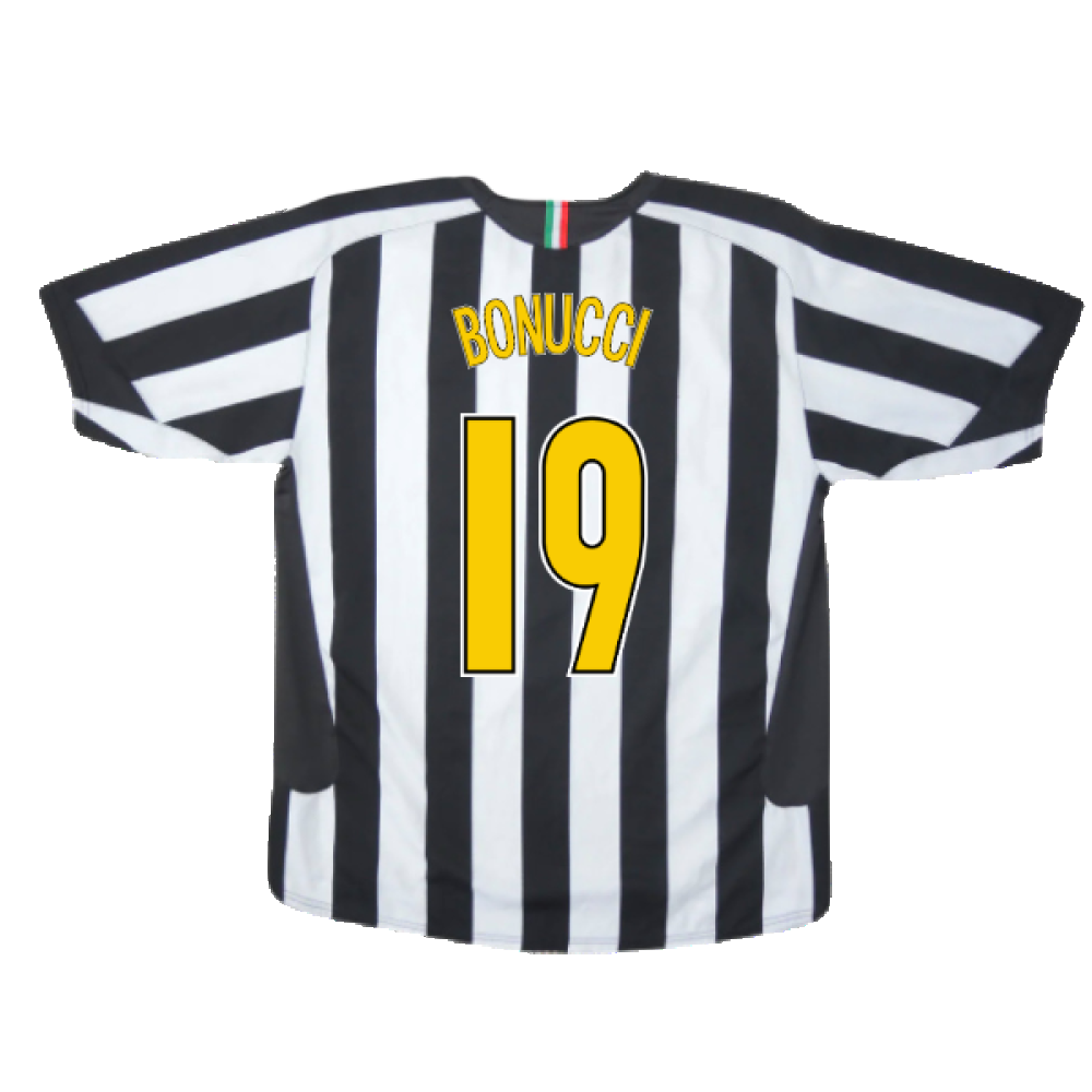 Juventus 2005-06 Home Shirt (XL) (Very Good) (Bonucci 19)_1