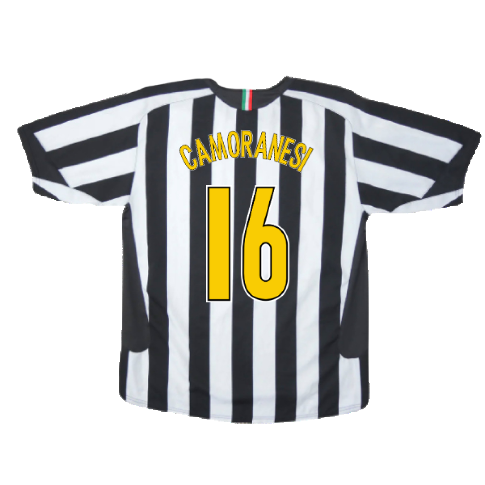 Juventus 2005-06 Home Shirt (XL) (Very Good) (Camoranesi 16)_1