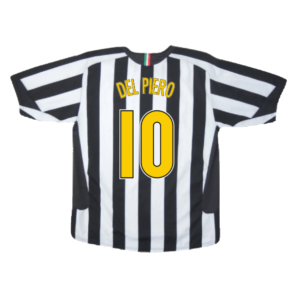 Juventus 2005-06 Home Shirt (XL) (Very Good) (Del Piero 10)_1