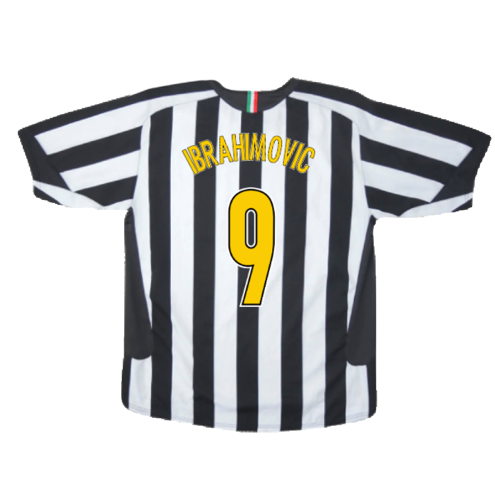 Juventus 2005-06 Home Shirt (XL) (Very Good) (Ibrahimovic 9)_1