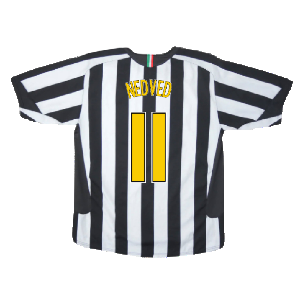 Juventus 2005-06 Home Shirt (XL) (Very Good) (Nedved 11)_1