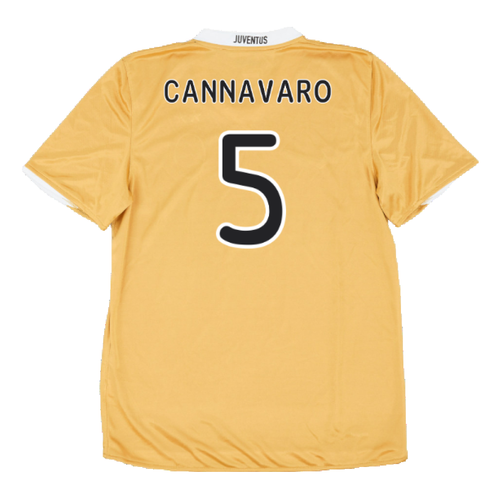 Juventus 2008-09 Away Shirt (Very Good) (Cannavaro 5)_1