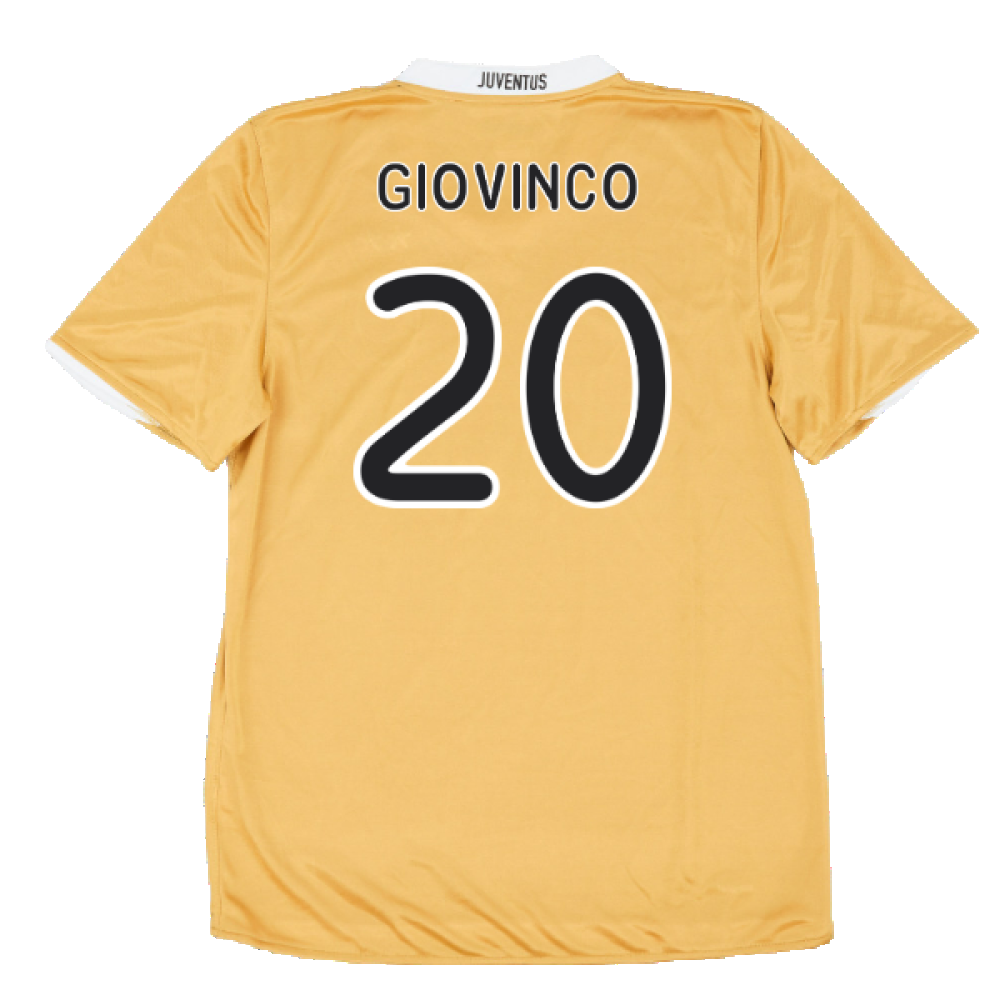 Juventus 2008-09 Away Shirt (Very Good) (Giovinco 20)_1