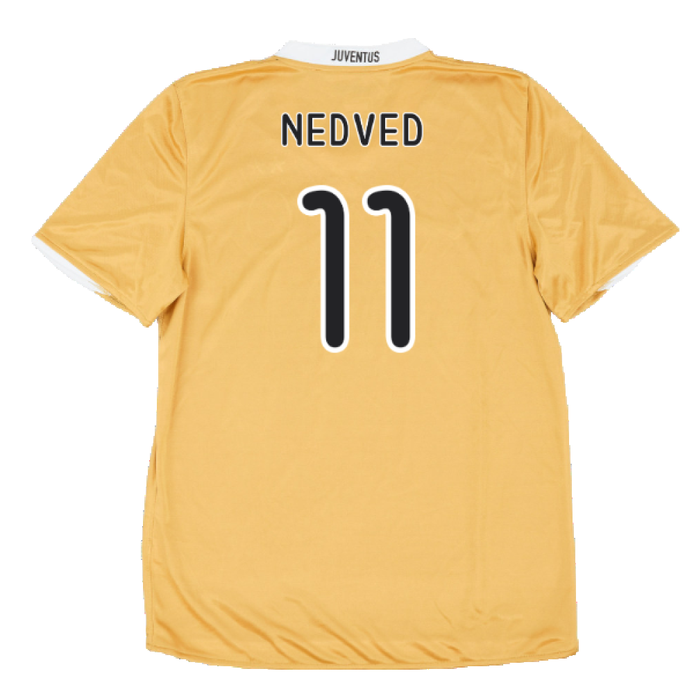 Juventus 2008-09 Away Shirt (Very Good) (Nedved 11)_1