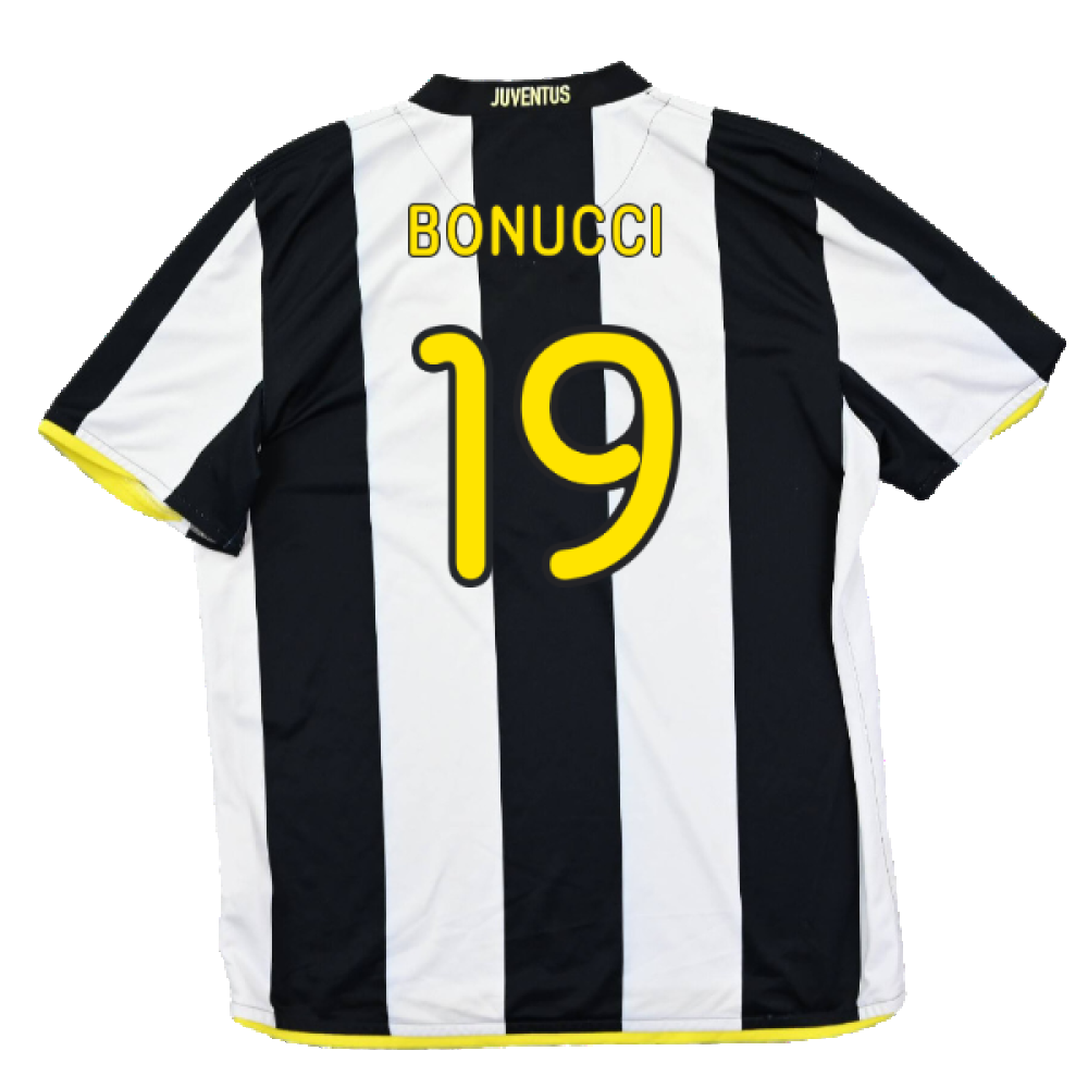 Juventus 2008-09 Home Shirt (XL) (Excellent) (Bonucci 19)_1