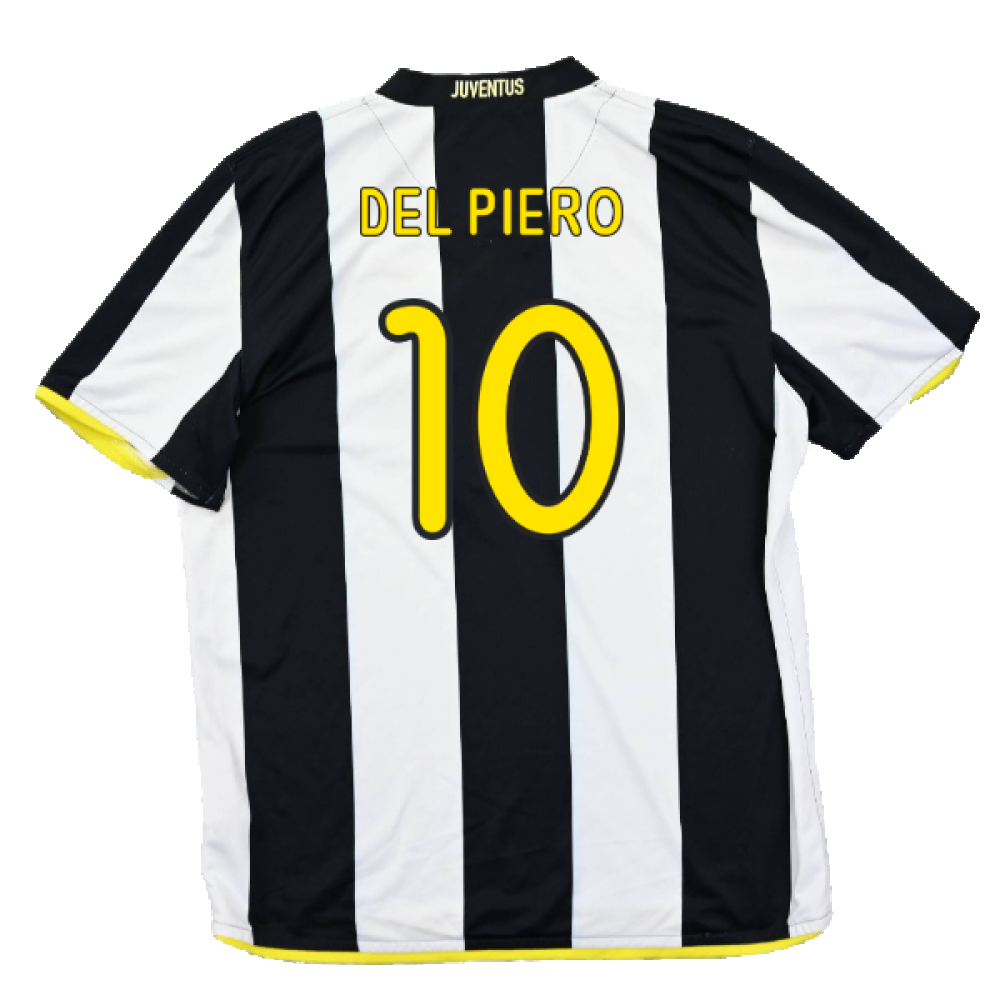 Juventus 2008-09 Home Shirt (XL) (Excellent) (Del Piero 10)_1