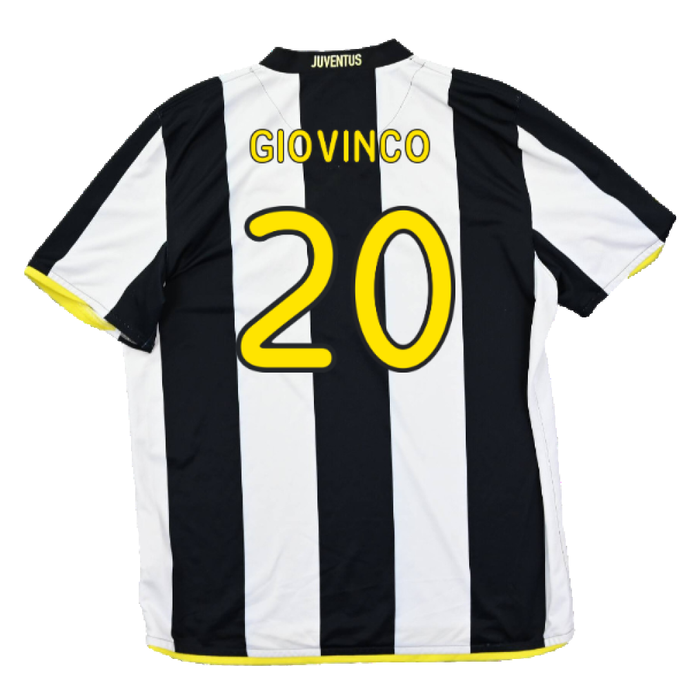 Juventus 2008-09 Home Shirt (XL) (Excellent) (Giovinco 20)_1