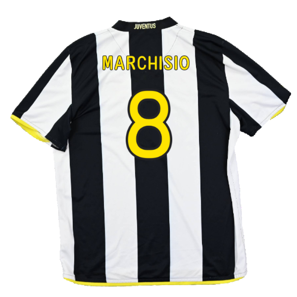 Juventus 2008-09 Home Shirt (XL) (Excellent) (Marchisio 8)_1