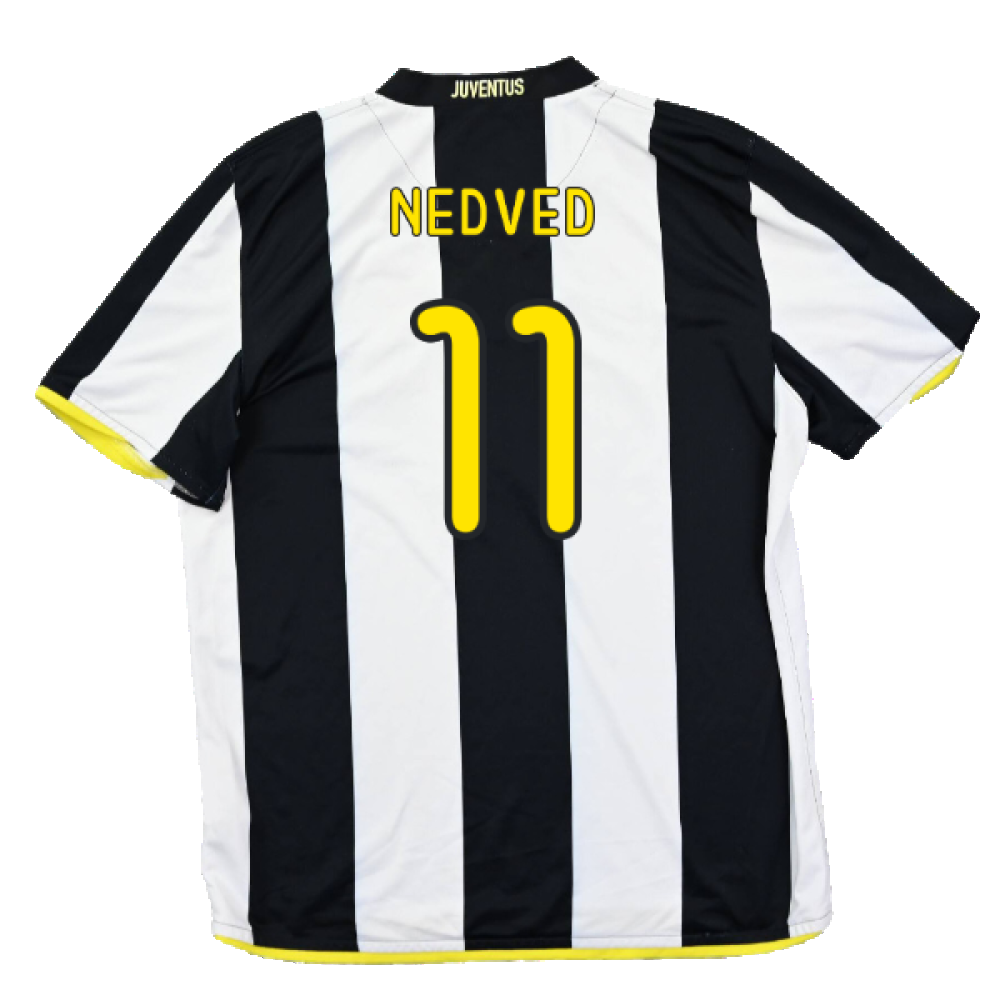 Juventus 2008-09 Home Shirt (XL) (Excellent) (Nedved 11)_1