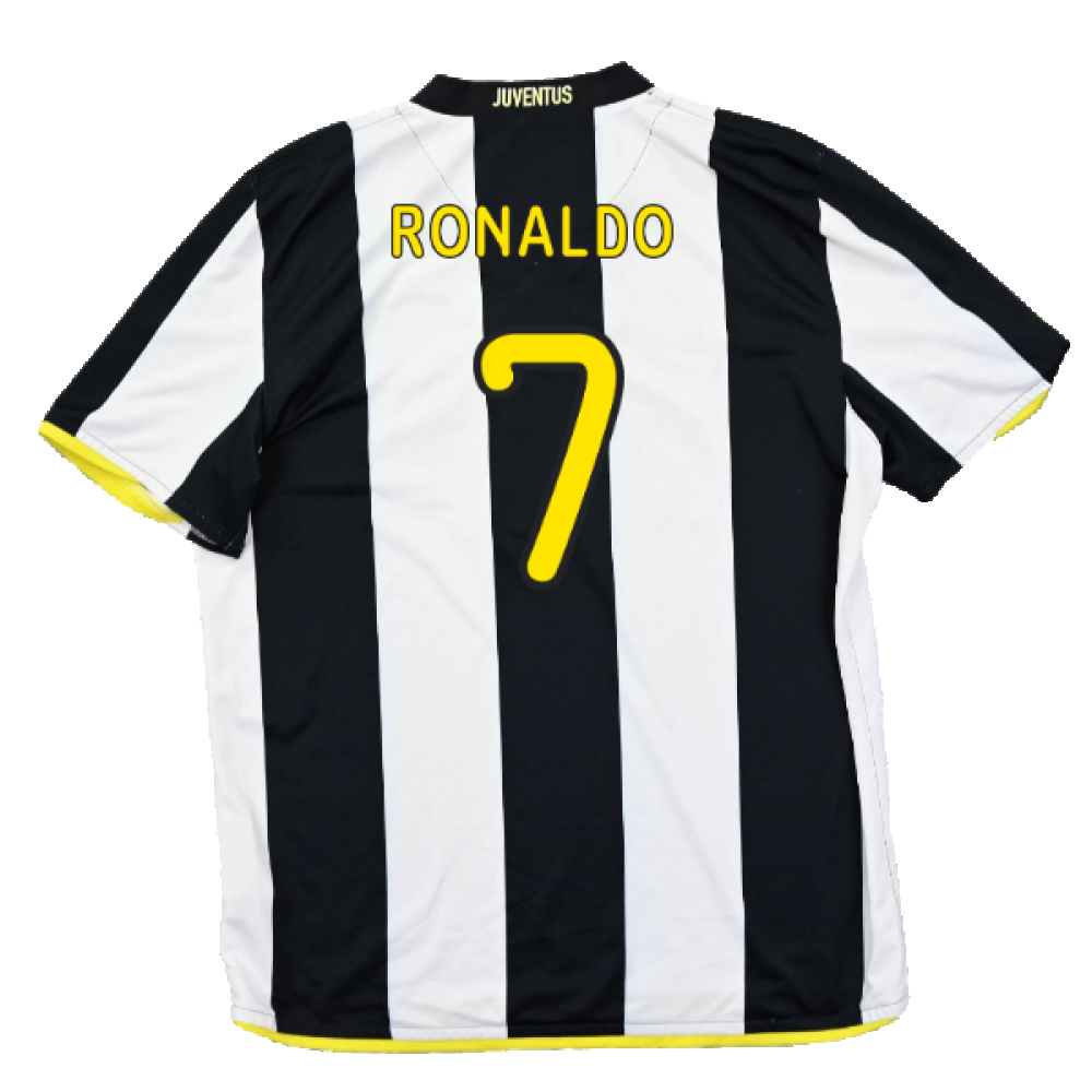 Juventus 2008-09 Home Shirt (XL) (Excellent) (Ronaldo  7)_1