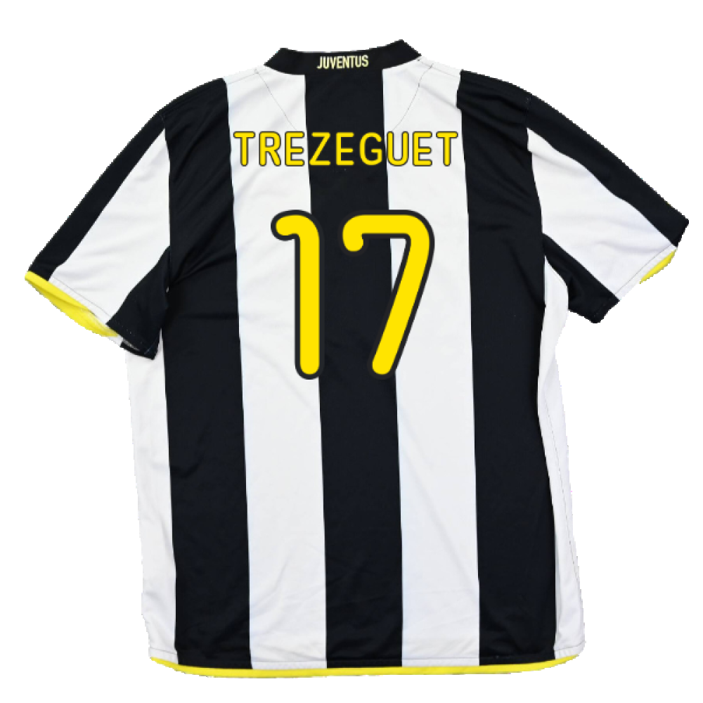 Juventus 2008-09 Home Shirt (XL) (Excellent) (Trezeguet 17)_1