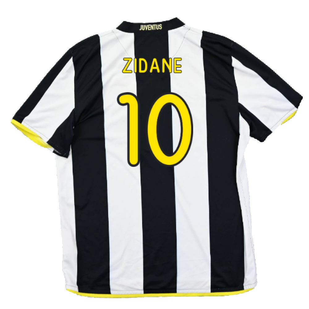 Juventus 2008-09 Home Shirt (XL) (Excellent) (Zidane 10)_1