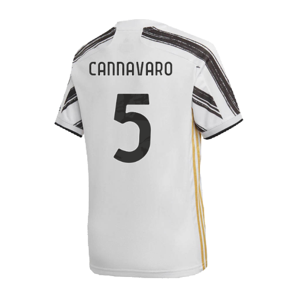 Juventus 2020-21 Home Shirt (L) (CANNAVARO 5) (Excellent)_1