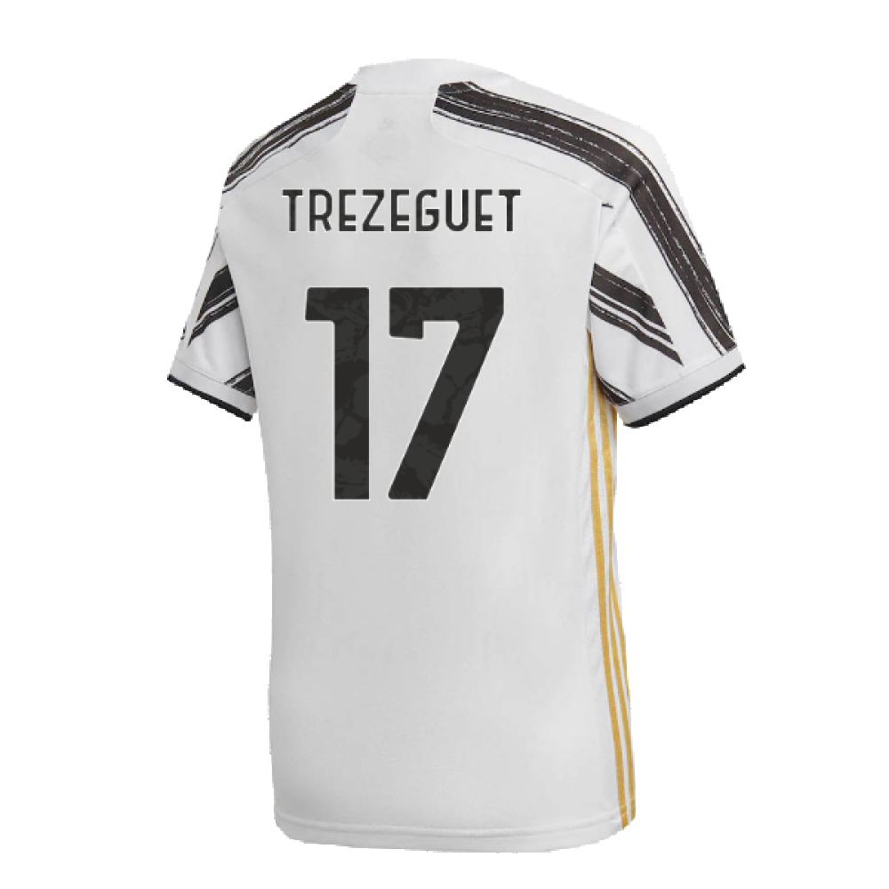 Juventus 2020-21 Home Shirt (L) (TREZEGUET 17) (Excellent)_1