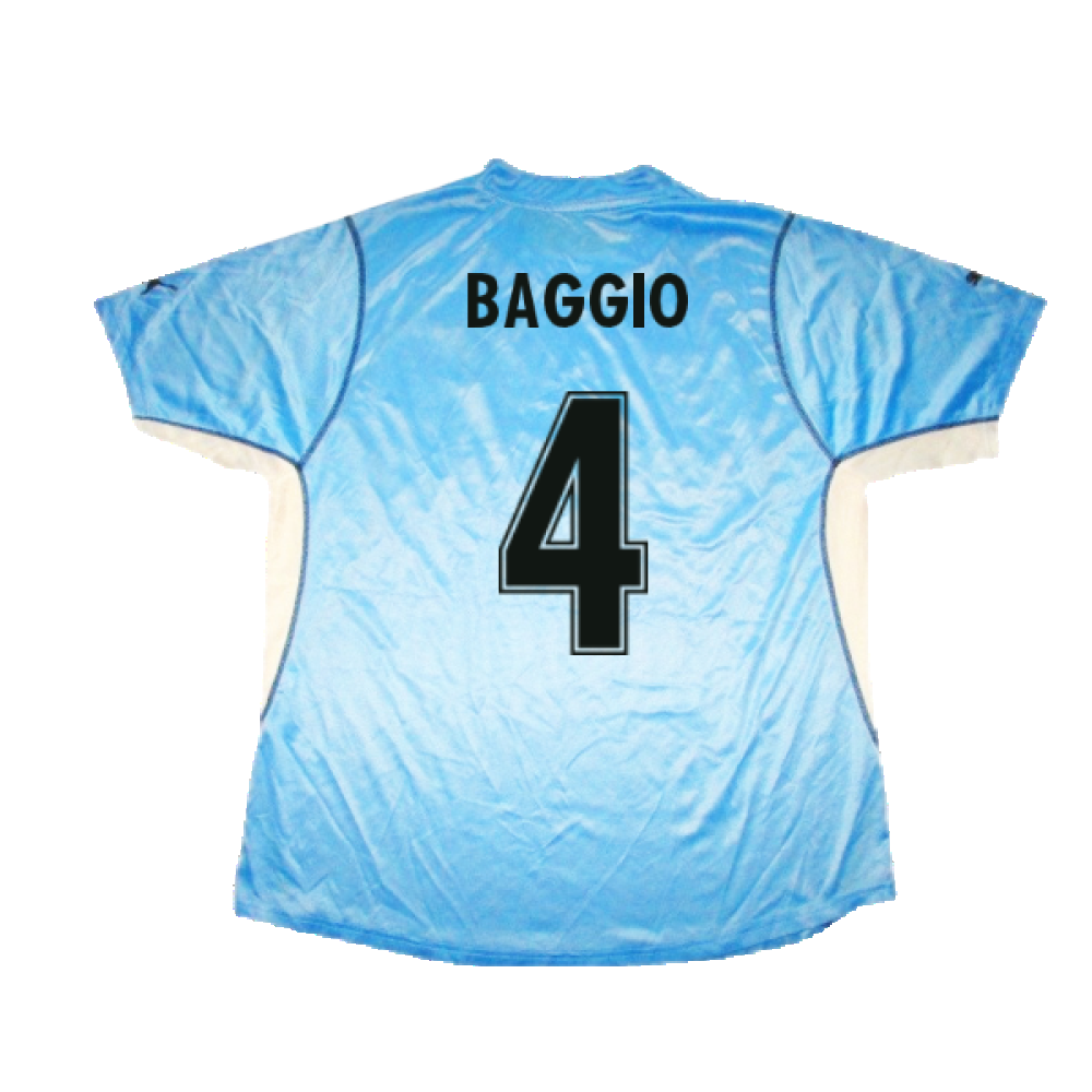 Lazio 2001-02 Home Shirt (Very Good) (Baggio 4)_1