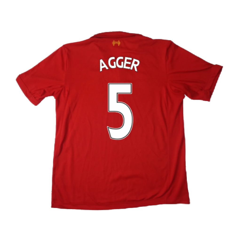 Liverpool 2012-13 Home Shirt (L) (Very Good) (Agger 5)_1