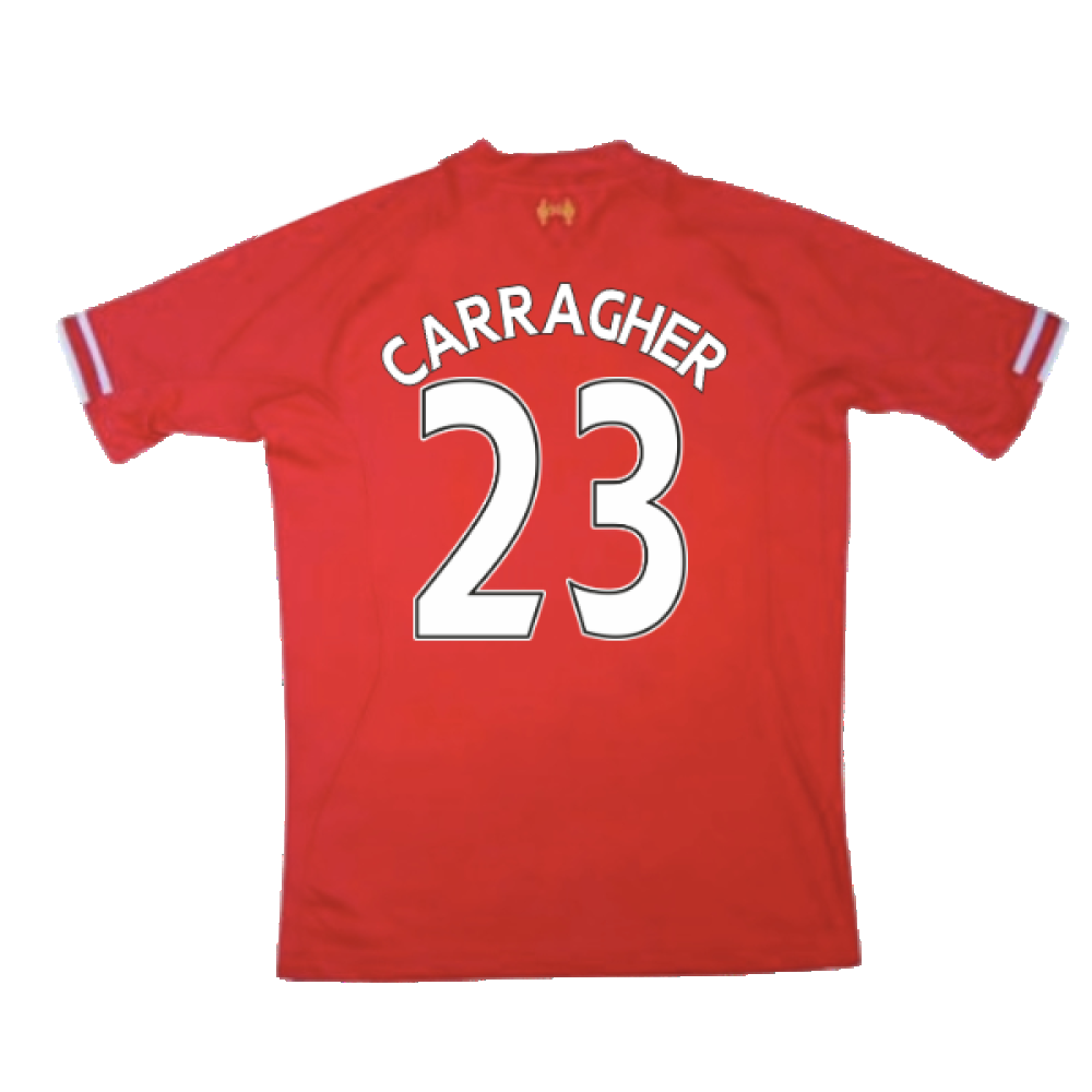 Liverpool 2013-14 Home Shirt (XL) (Very Good) (CARRAGHER 23)_1