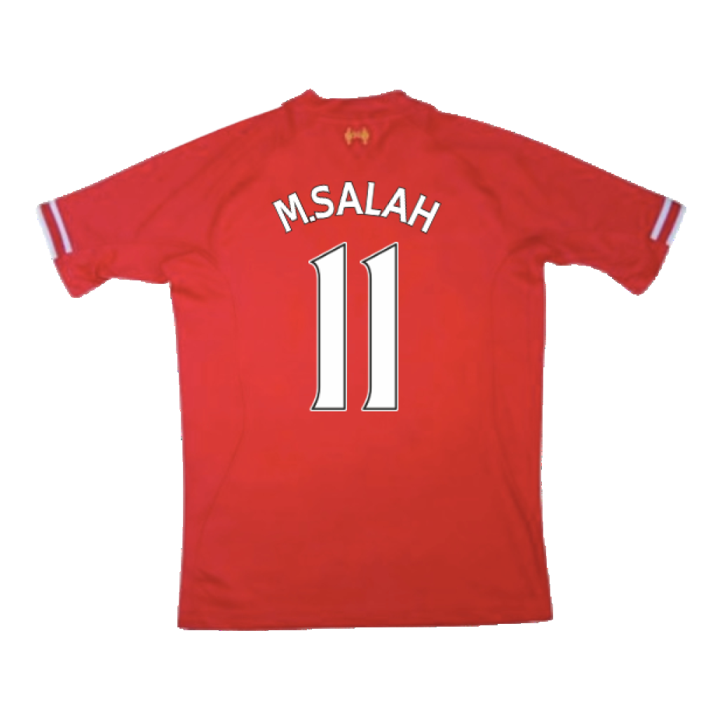 Liverpool 2013-14 Home Shirt (XL) (Very Good) (M.SALAH 11)_1