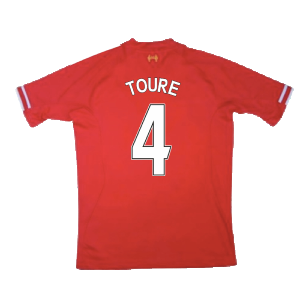 Liverpool 2013-14 Home Shirt (XL) (Very Good) (TOURE 4)_1