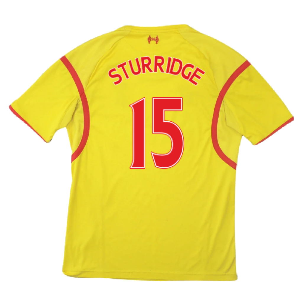 Liverpool 2014-15 Away Shirt (Very Good) (STURRIDGE 15)_1