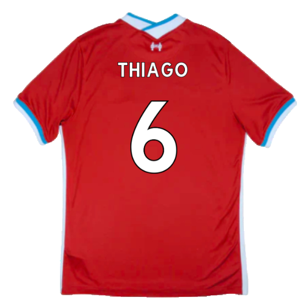 Liverpool 2020-21 Home Shirt (S) (Very Good) (THIAGO 6)_1