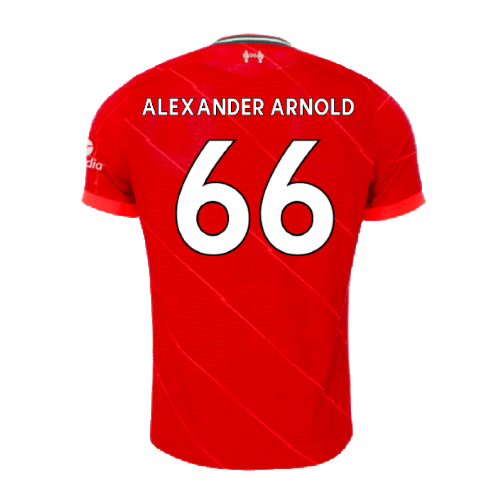 Liverpool 2021-2022 Vapor Home Shirt (Excellent) (ALEXANDER ARNOLD 66)_1