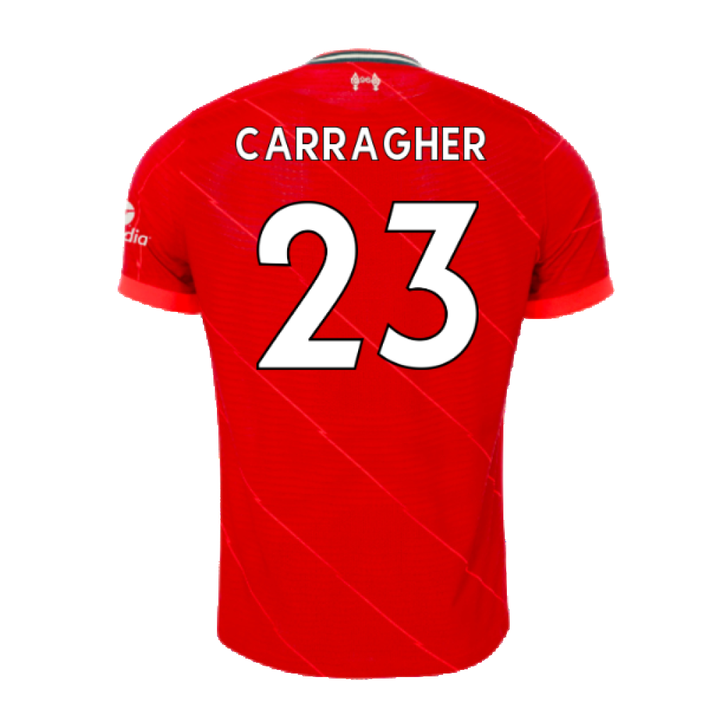 Liverpool 2021-2022 Vapor Home Shirt (Excellent) (CARRAGHER 23)_1