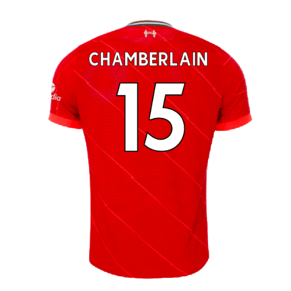 Liverpool 2021-22 Vapor Home Shirt (6XL) (Very Good) (CHAMBERLAIN 15)_1