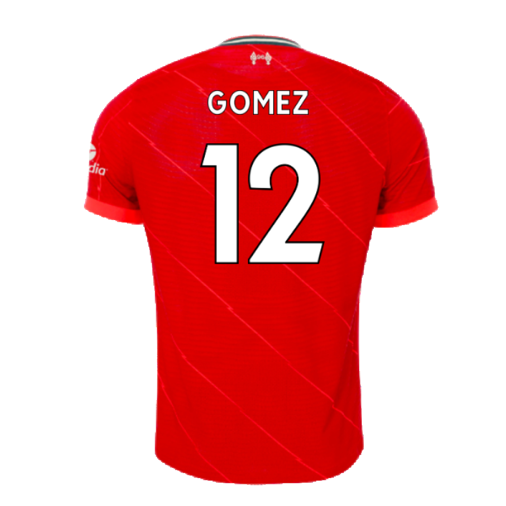 Liverpool 2021-22 Vapor Home Shirt (6XL) (Very Good) (GOMEZ 12)_1