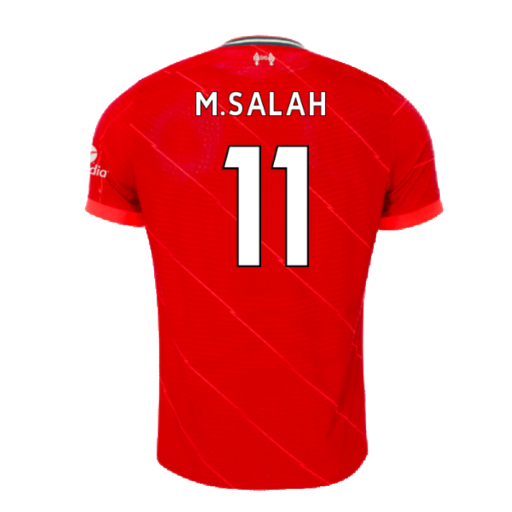 Liverpool 2021-22 Vapor Home Shirt (6XL) (Very Good) (M.SALAH 11)_1