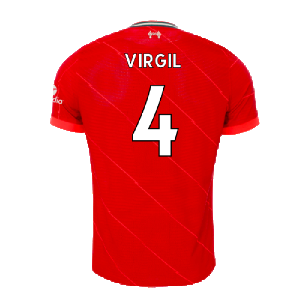 Liverpool 2021-22 Vapor Home Shirt (6XL) (Very Good) (VIRGIL 4)_1