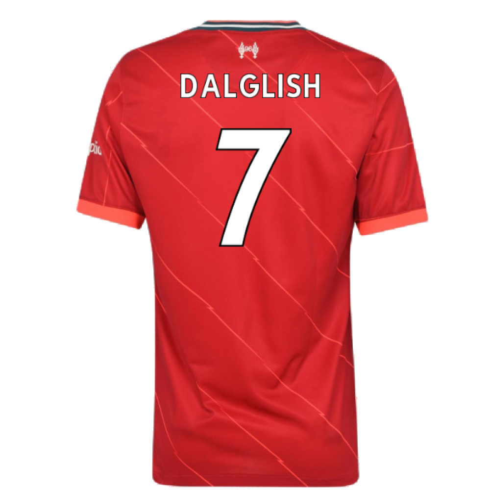 Liverpool 2021-22 Home Shirt (L)  (DALGLISH 7) (Excellent)_1