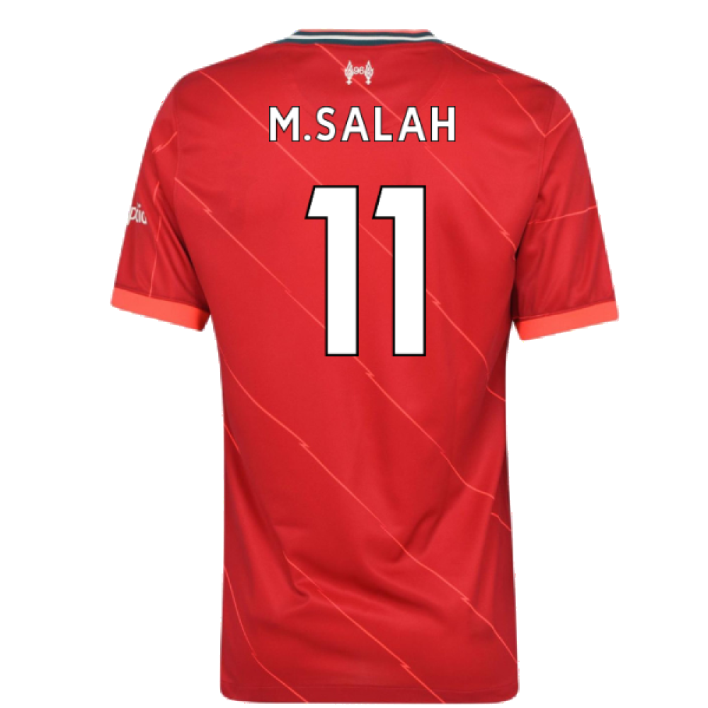 Liverpool 2021-22 Home Shirt (L)  (M.SALAH 11) (Excellent)_1