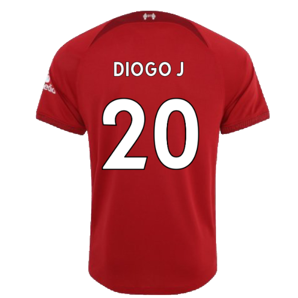 Liverpool 2022-23 Home Shirt (S) (Excellent) (DIOGO J 20)_1