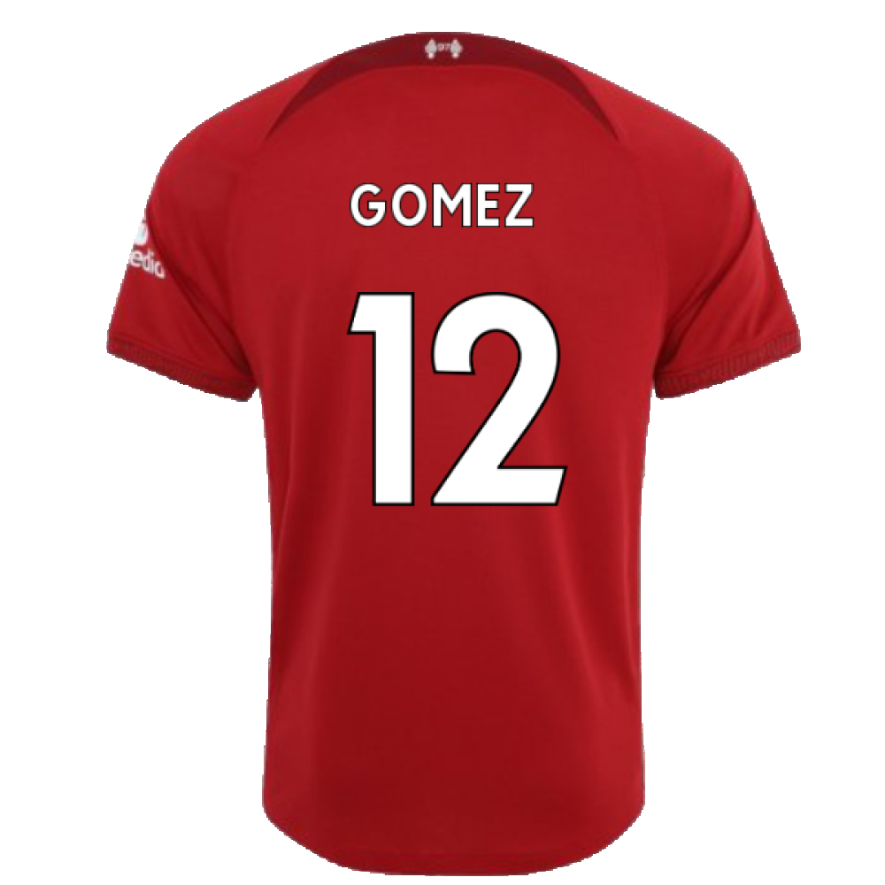 Liverpool 2022-23 Home Shirt (S) (Excellent) (GOMEZ 12)_1