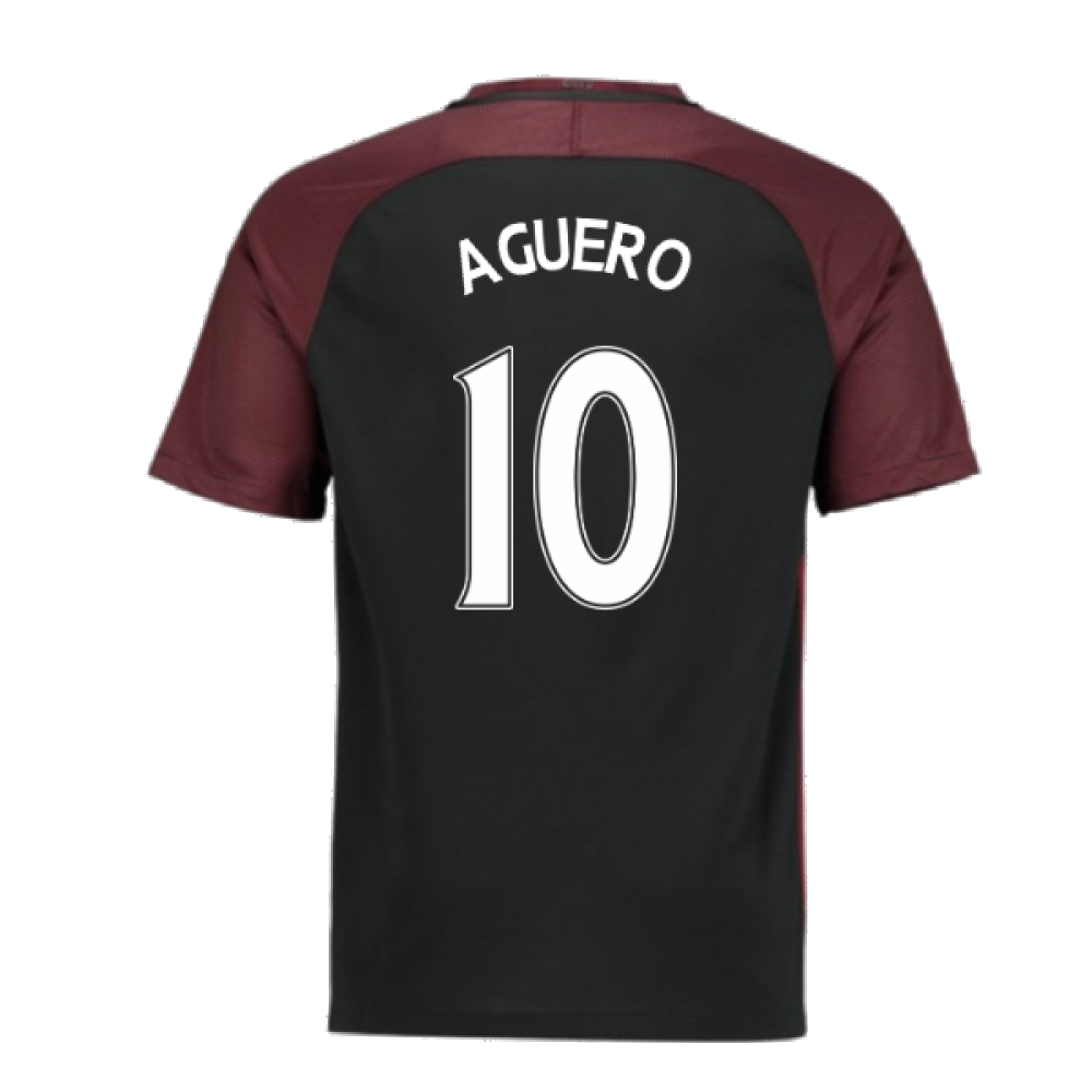 Manchester City 2016-17 Away Shirt (XLB) (Mint) (Aguero 10)_1