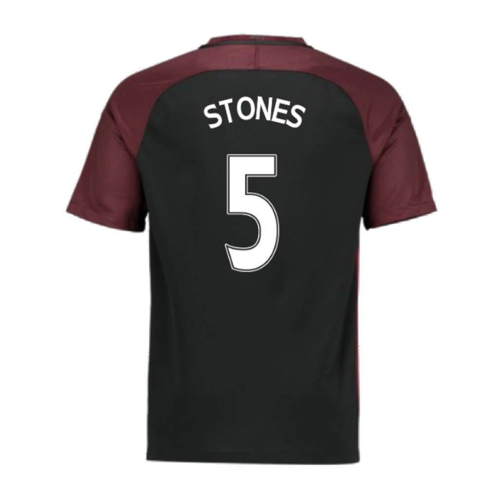 Manchester City 2016-17 Away Shirt (XXL) (Excellent) (Stones 5)_1