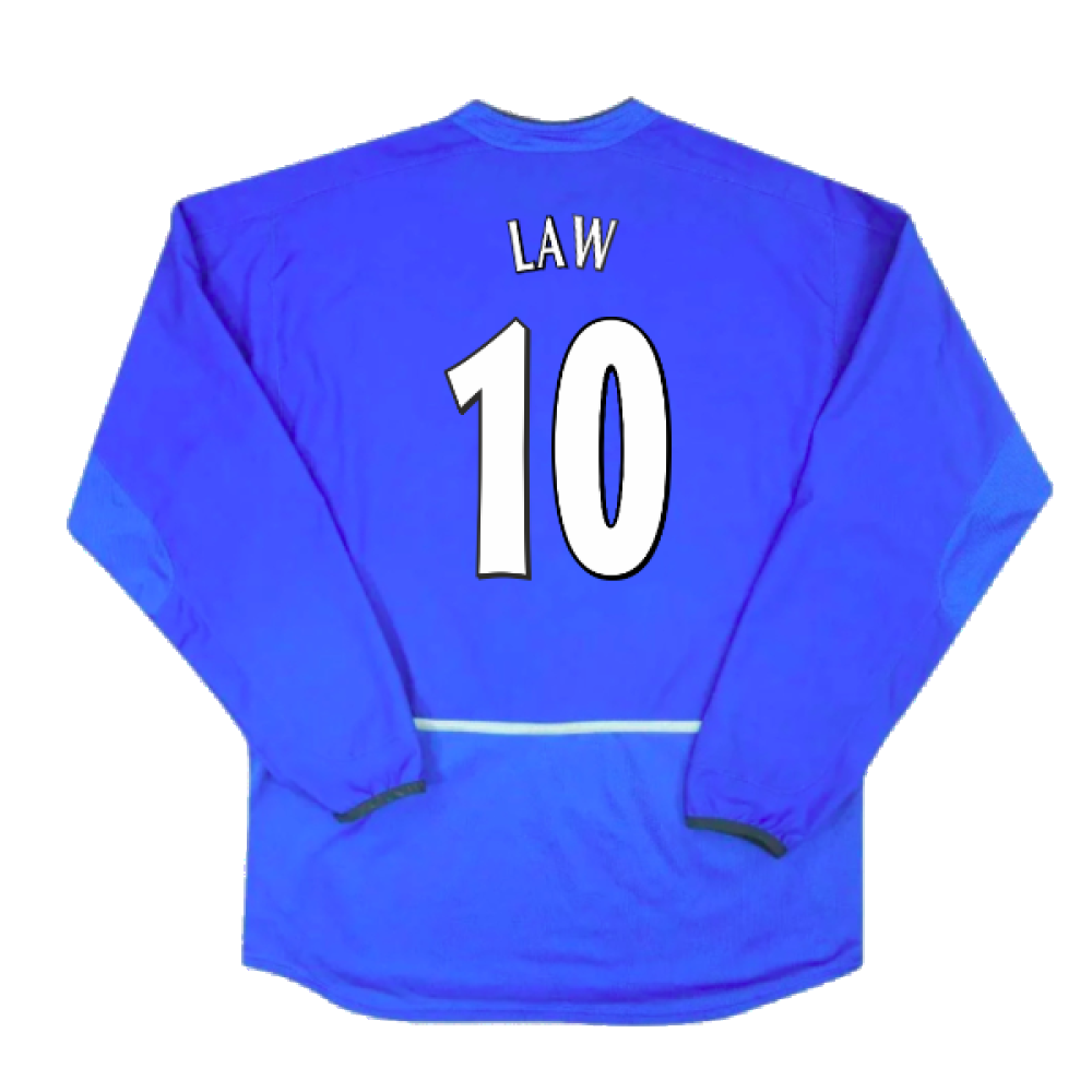 Manchester United 2002-03 Long Sleeve Third Shirt (Excellent) (Law 10)_1