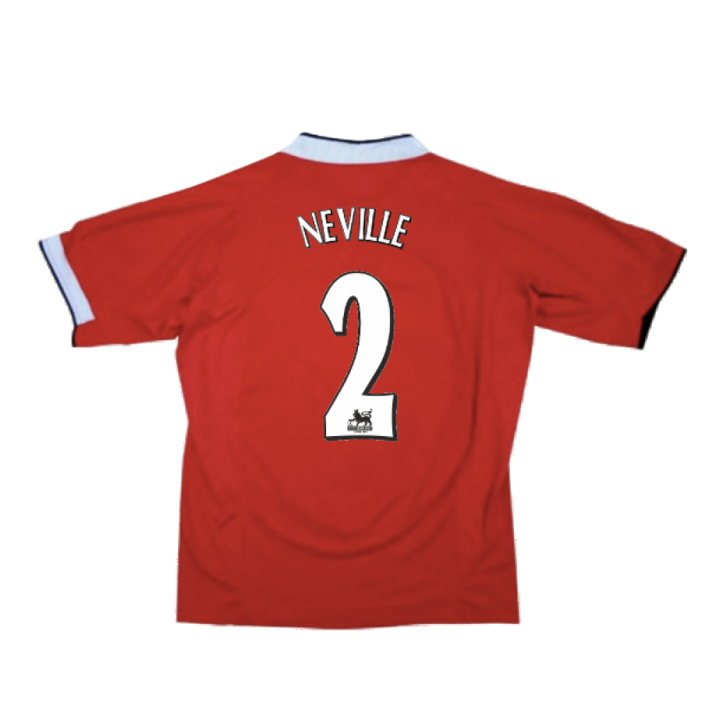 Manchester United 2004-06 Home Shirt (L) (Very Good) (NEVILLE 2)_1