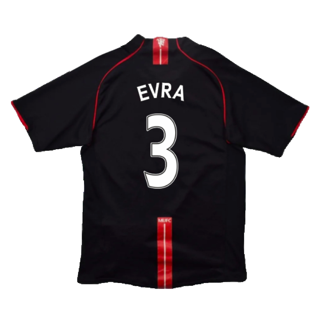 Manchester United 2007-09 Away Shirt (XXL) (Very Good) (Evra 3)_1