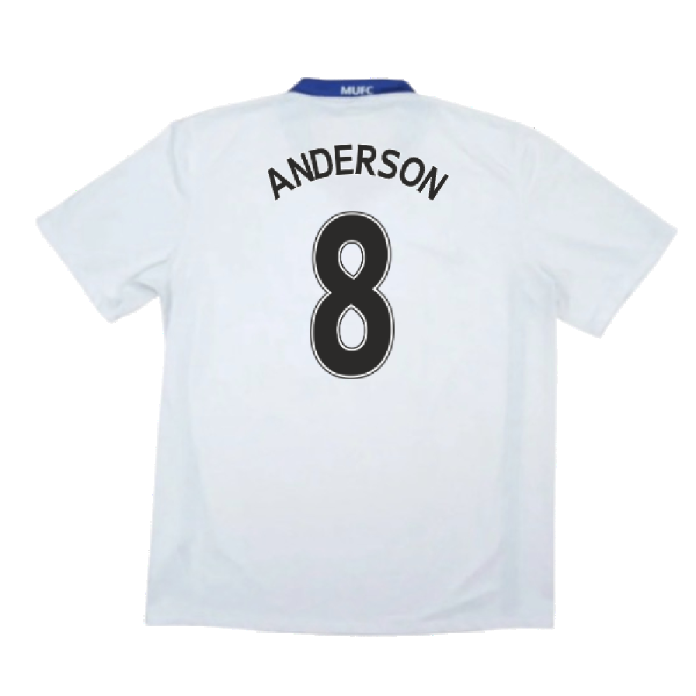 Manchester United 2008-09 Away Shirt (Very Good) (Anderson 8)_1