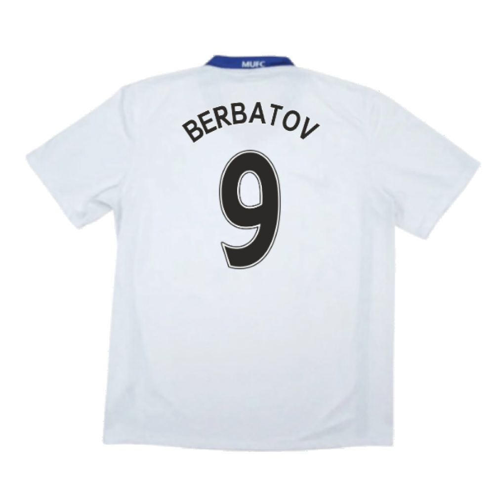 Manchester United 2008-09 Away Shirt (Very Good) (Berbatov 9)_1