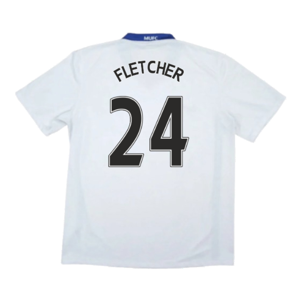 Manchester United 2008-09 Away Shirt (3XL) (Very Good) (Fletcher 24)_1