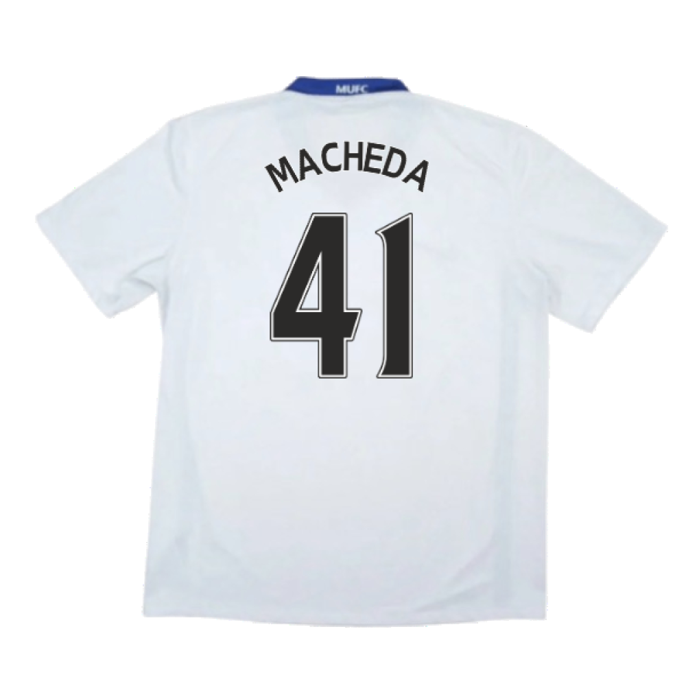 Manchester United 2008-09 Away Shirt (3XL) (Very Good) (Macheda 41)_1